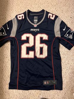 Sony Michel Patriots Jersey Men’s Small