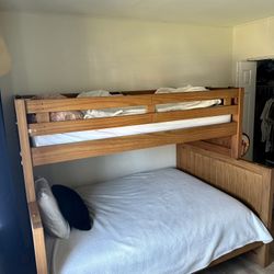 Wooden Bunk Bed 