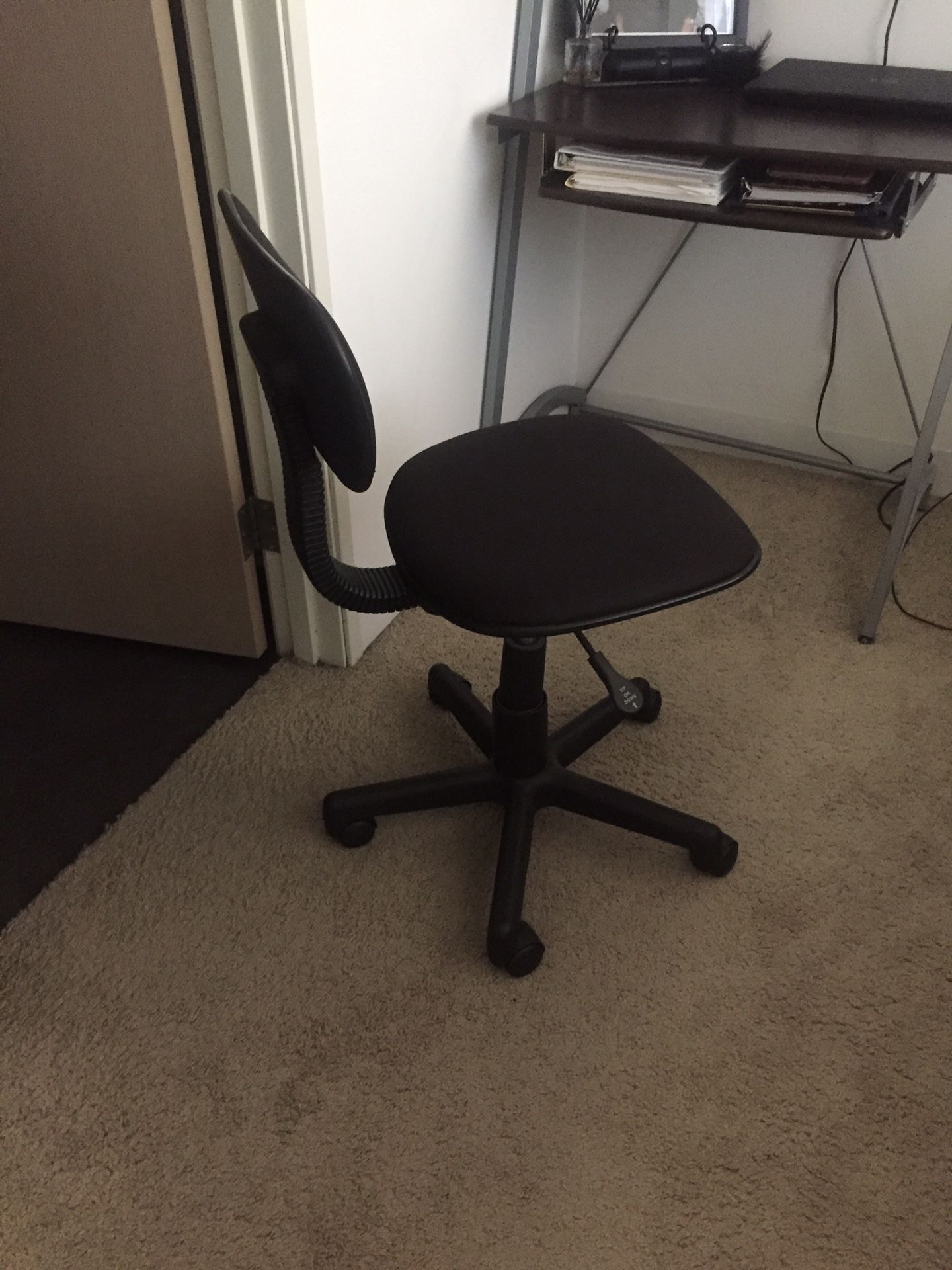 Small Black desk chair