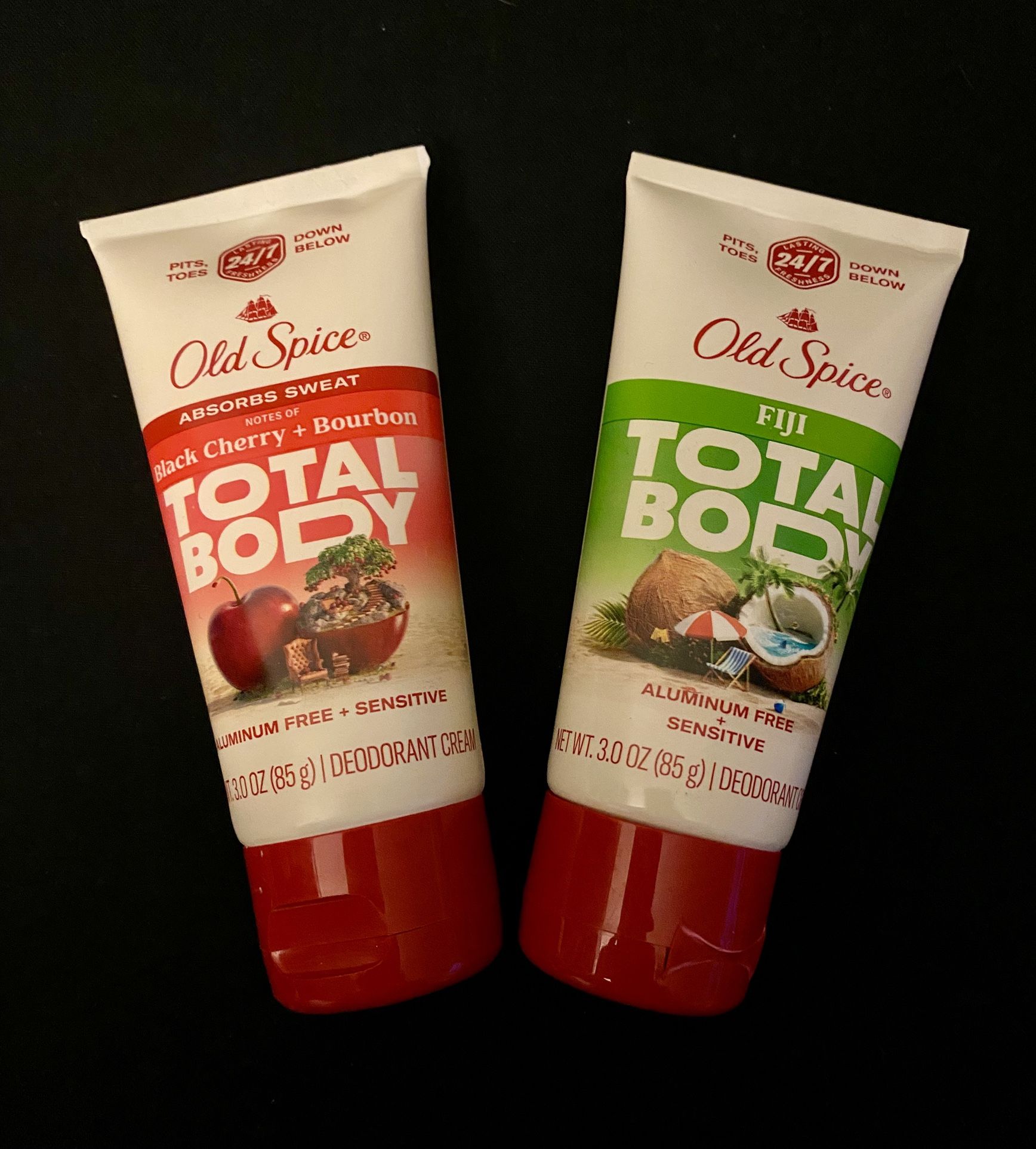 Old Spice Total Body Deodorant Cream Set