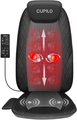 Back Massage Seat Cushion with Heat. Includes original box.