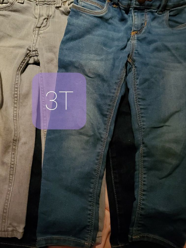 Jeans Pants Toddler Kids 3T