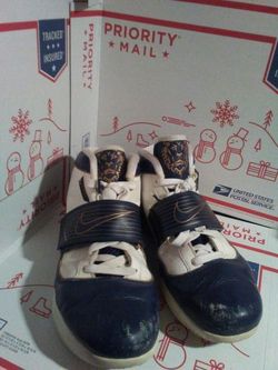 Nike Air Jordan LeBron James Sneakers shoe size 13 Good Condition see pics