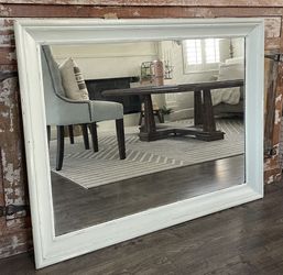 Large Solid Wood Mirror