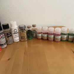 Crafting Glitter, Glitter Glue (Read Description) 