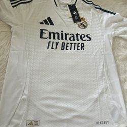 Men's Adidas Real Madrid 24/25 Home Authentic Jersey-IX8095-Original price $150