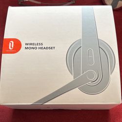 Wireless: Bluetooth Mono Head Phones 