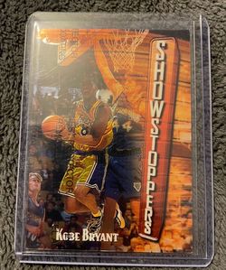 1997 Kobe Bryant bowman’s best chrome showstoppers card mint