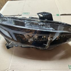 LED Headlight, for 2016 2017 2018 Honda Civic Front Right Side 