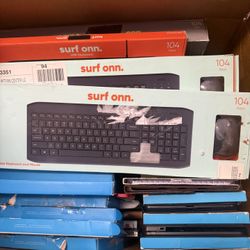 Onn Wireless Keyboard & Mouse (New) 