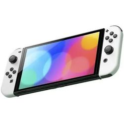 Nintendo Switch OLED Model with White Joy-Con and Dock - 7" OLED Touchscreen, 64GB Internal Storage