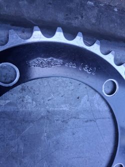 GT Bmx Wing Stamped 36T Chainring New