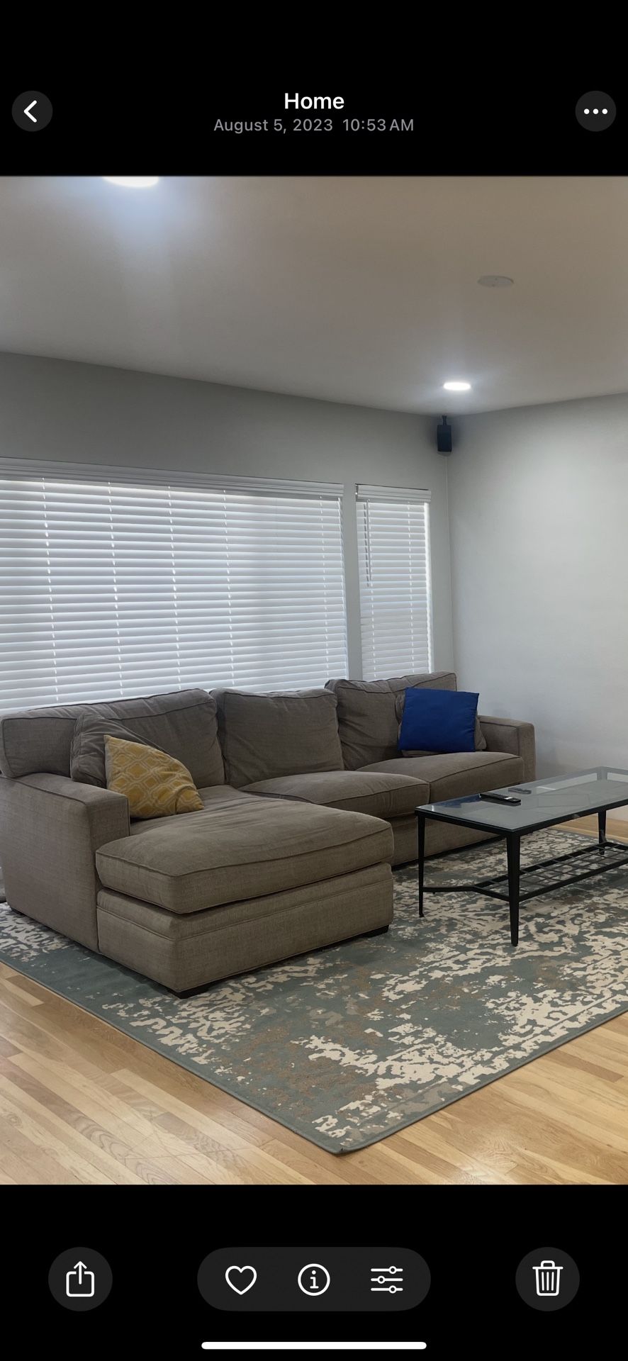 8’ Couch Sectional