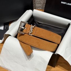 YSL Women’s Belt With Box 2026 New 