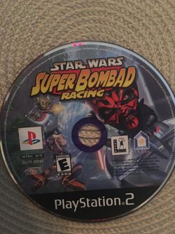 Sony PlayStation ps2 Star Wars super bombad racing