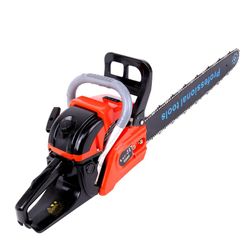 22" Bar Gas Chainsaw 52cc Chain Saw Cutting Wood 2 Cycle Engine Gasoline