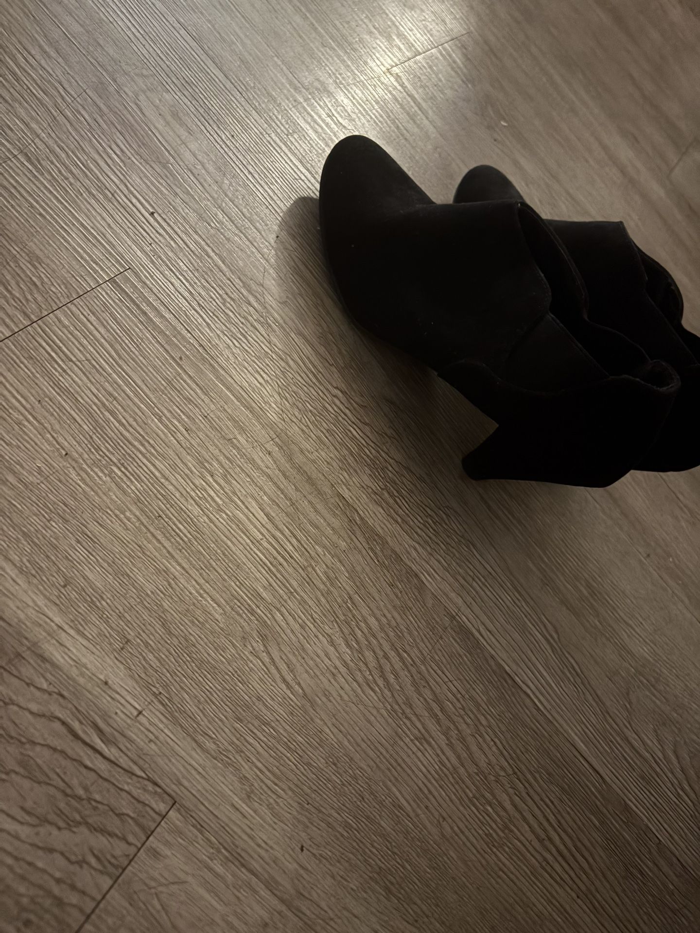 Suede Heels