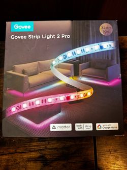 Govee RGBWWIC LED Strip Light 2 Pro 32.8ft, Smart Control, APP, WiFi