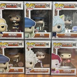Hunter X Hunter Funko Pops