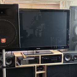 Combo: JBL MR 925 & Crown CTs1200 & Speaker Pole