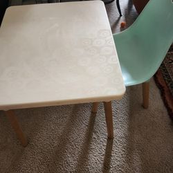 Kids Table With Chair
