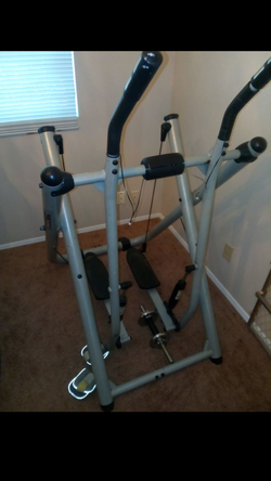 Gazelle workout machine.