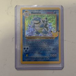 25th anniversary pokemon cards for sale Amazon.com: Pokemon Single Card BLASTOISE Celebrations CLASSIC COLLECTION :  Toys & Games main image 0
