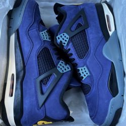 Air Jordan 4 Retro Imperial Purple Lakeshow Lakers  Size 11