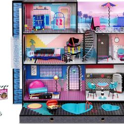 LOL Surprise OMG House Dollhouse and 1000+ Pieces (LOLs, OMGs, Tweens, Vehicles, Cloths, Accessories, And More!)