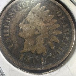 1901 Indian Head Penny 