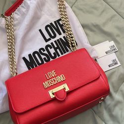 Love, Moschino Red Purse