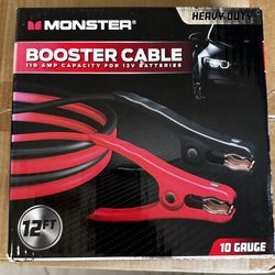 12 Foot Jumper cables New In Box