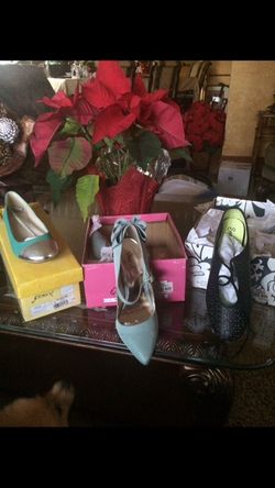 Three pair of woman's size 6 .. 25 for all three