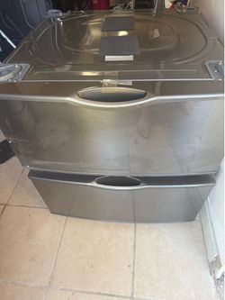 Samsung laundry pedestals WE357AOP