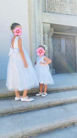 Flower Girl Dresses And Baskets