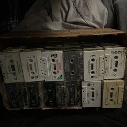 Box Of Cassette Tape 