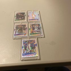 Optic Shimmer Basketball Lot (5) Cards