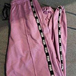 Nice women’s  pink Victoria’s Secret pants size (medium) only $20