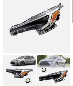 New LED corolla dDr side headlight 2023-2017Toyota