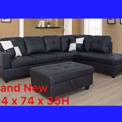 🌟Free Delivery—Brand New Sofa, Couch, Sectional 