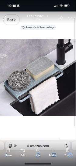 Yohom Silicone Kitchen Sink Tray
