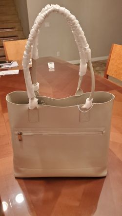 Laptop TOTE BAG (VEGAN LEATHER)