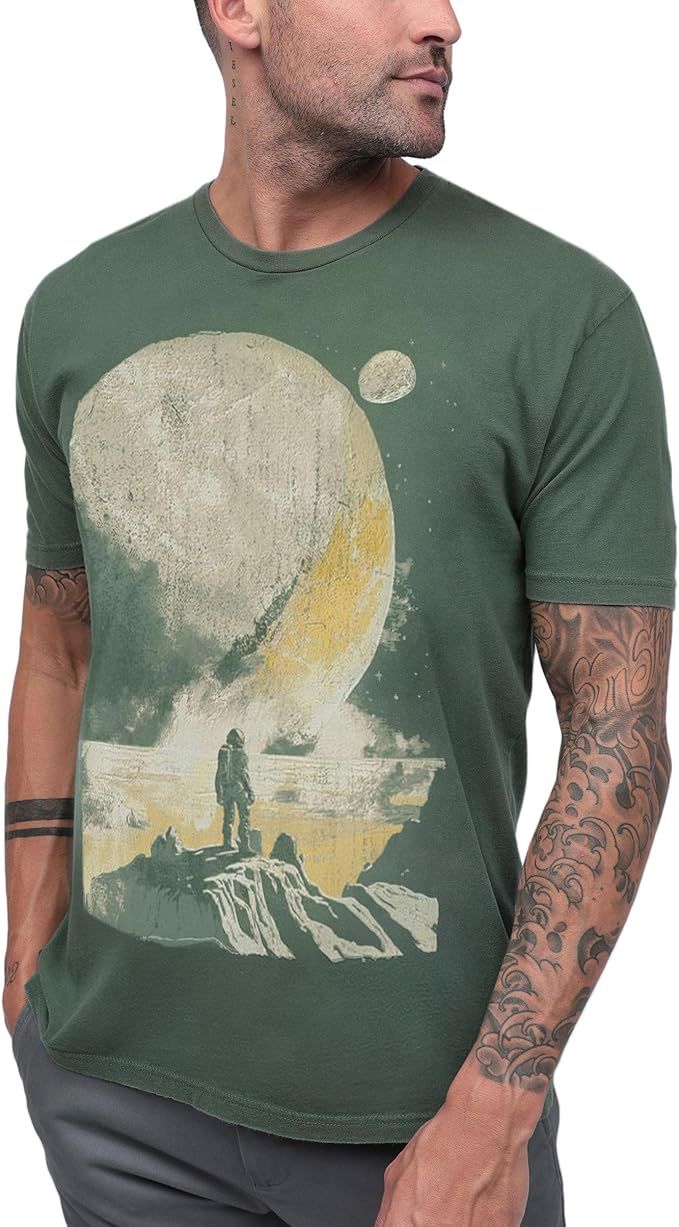 INTO THE AM Vintage Graphic Tees for Men barge