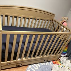 5-In-1 Convertible Crib by Graco!