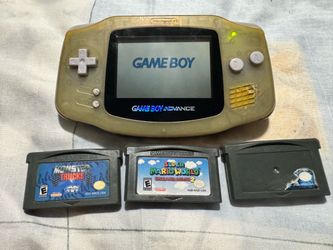 Gameboy Advance with games
