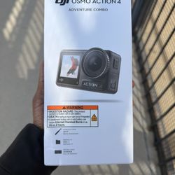 📸 DJI Osmo Action 4 Adventure Combo — Brand New!