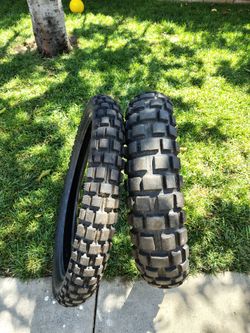 Factory tires off 501 Husqvarna