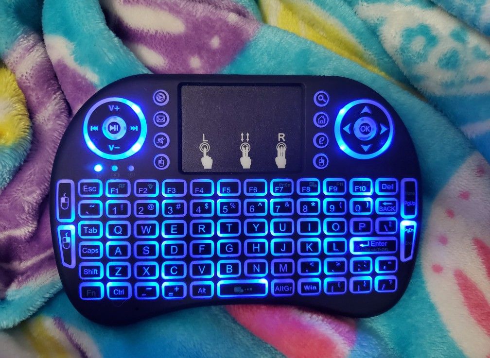 Mini backlit USB mouse/Keyboard Remote