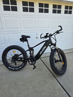 48v 1000W 4.5" Fat tire mountain bike for sale.