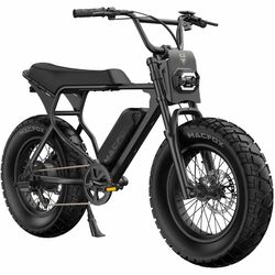 Macfox X7L Electric Bike — California Street-Legal Class 2 E-Bike, UL 2849 Certified Electrical System, UL 2271 Certified Battery, 750W Peak Motor, 20